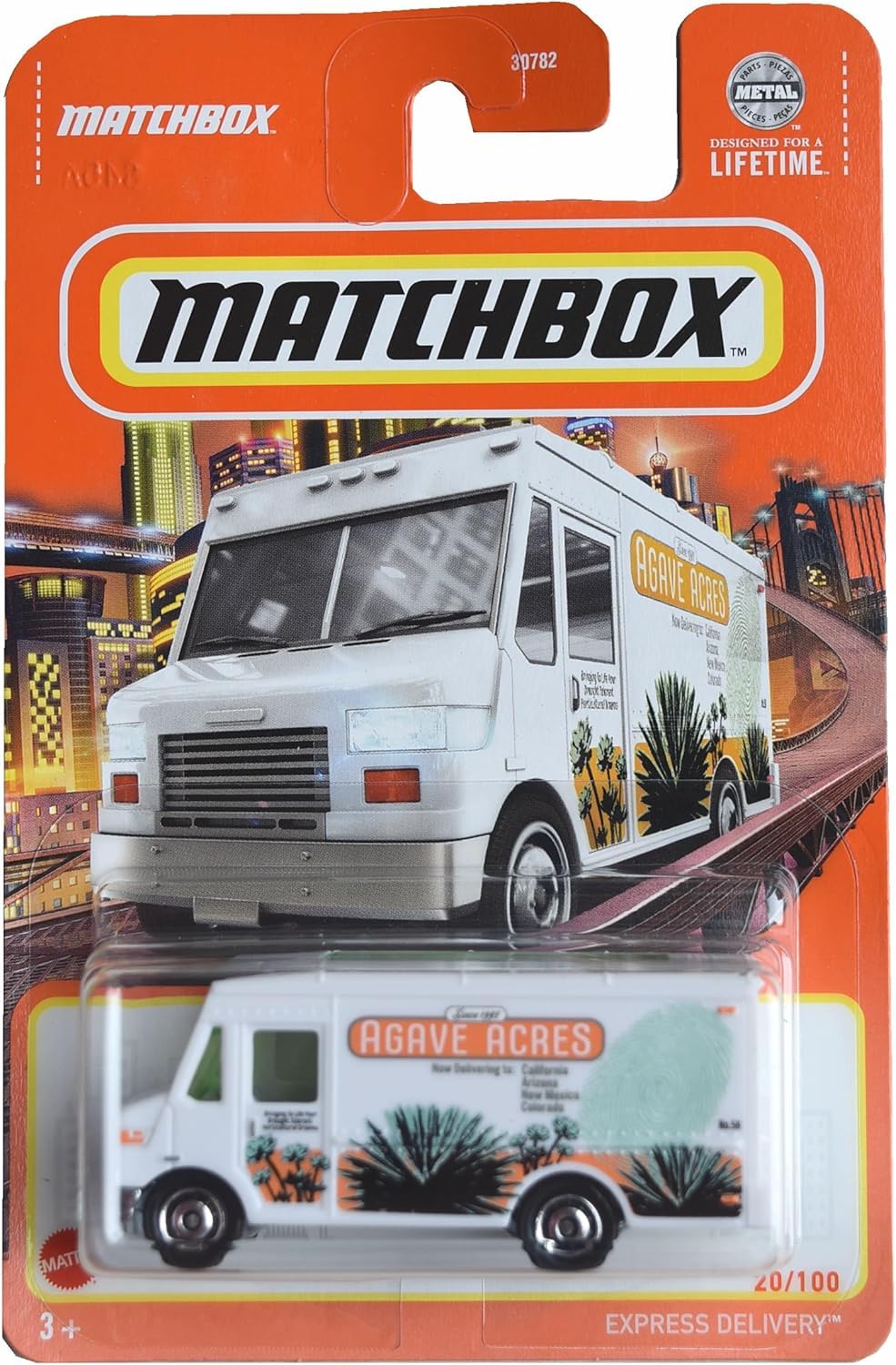 Matchbox Express Delivery Truck, White 20/100