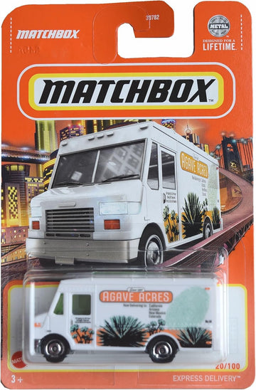 Matchbox Express Delivery Truck, White 20/100