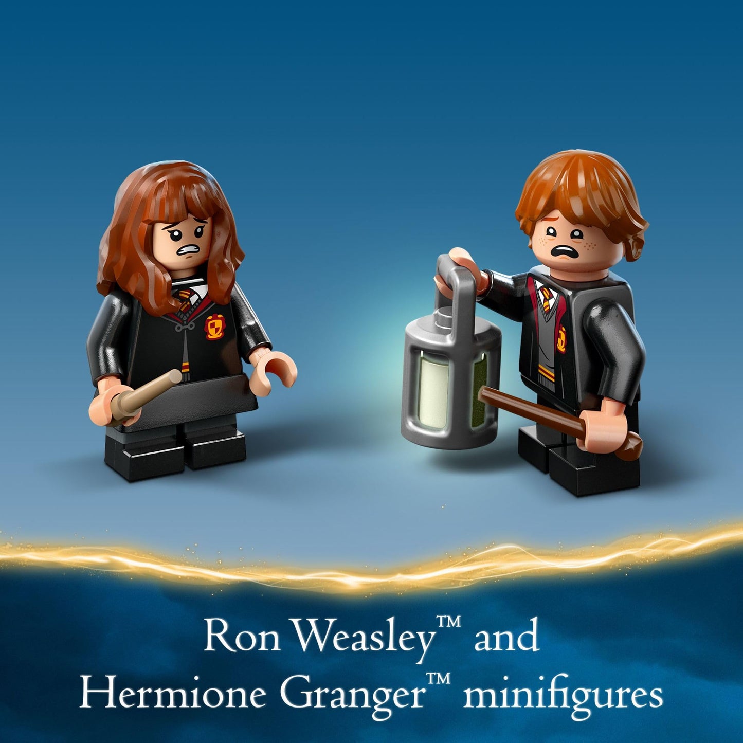 LEGO Harry Potter Forbidden Forest: Magical Creatures, Glow in The Dark Toy for Kids with Buckbeak and Thestral Fantasy Animal Figures, Harry Potter