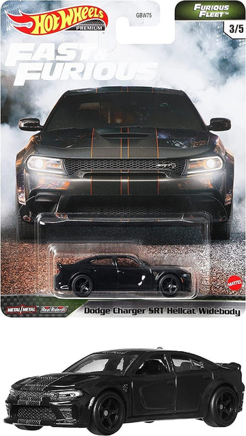 Hot Wheels Dodge Charger SRT Hellcat Widebody, Fast & Furious 5/5 [black]