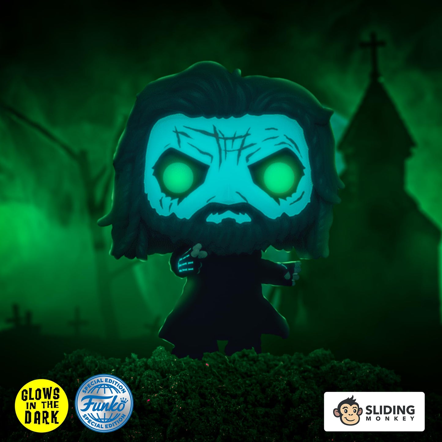 Funko POP! Rocks Rob Zombie Exclusive Vinyl Figure [Glows-in-the-Dark]