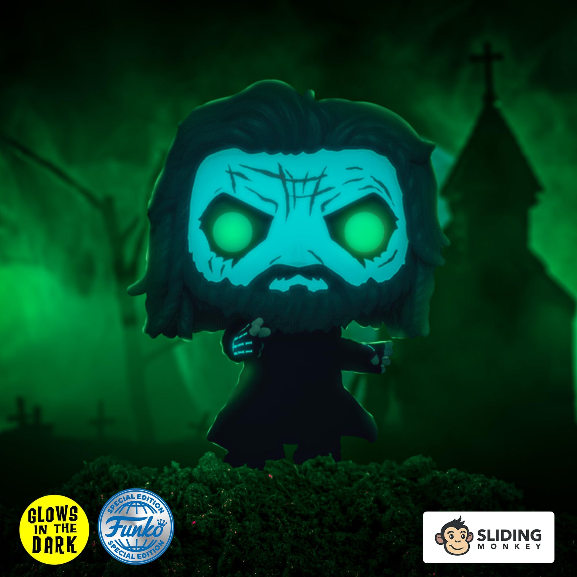 Funko POP! Rocks Rob Zombie Exclusive Vinyl Figure [Glows-in-the-Dark]