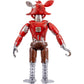 Jazwares Five Nights at Freddy’s Withered Foxy - 5-Inch Articulated Figure with Jumpscare Feature and Glow-in-The-Dark Eyes