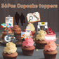 36 PCS Retirement Cupcake Toppers Over The Hill Cake Decorations Over The Hill Birthday Decorations Old People Party Decor Funny Old People Gag Gifts