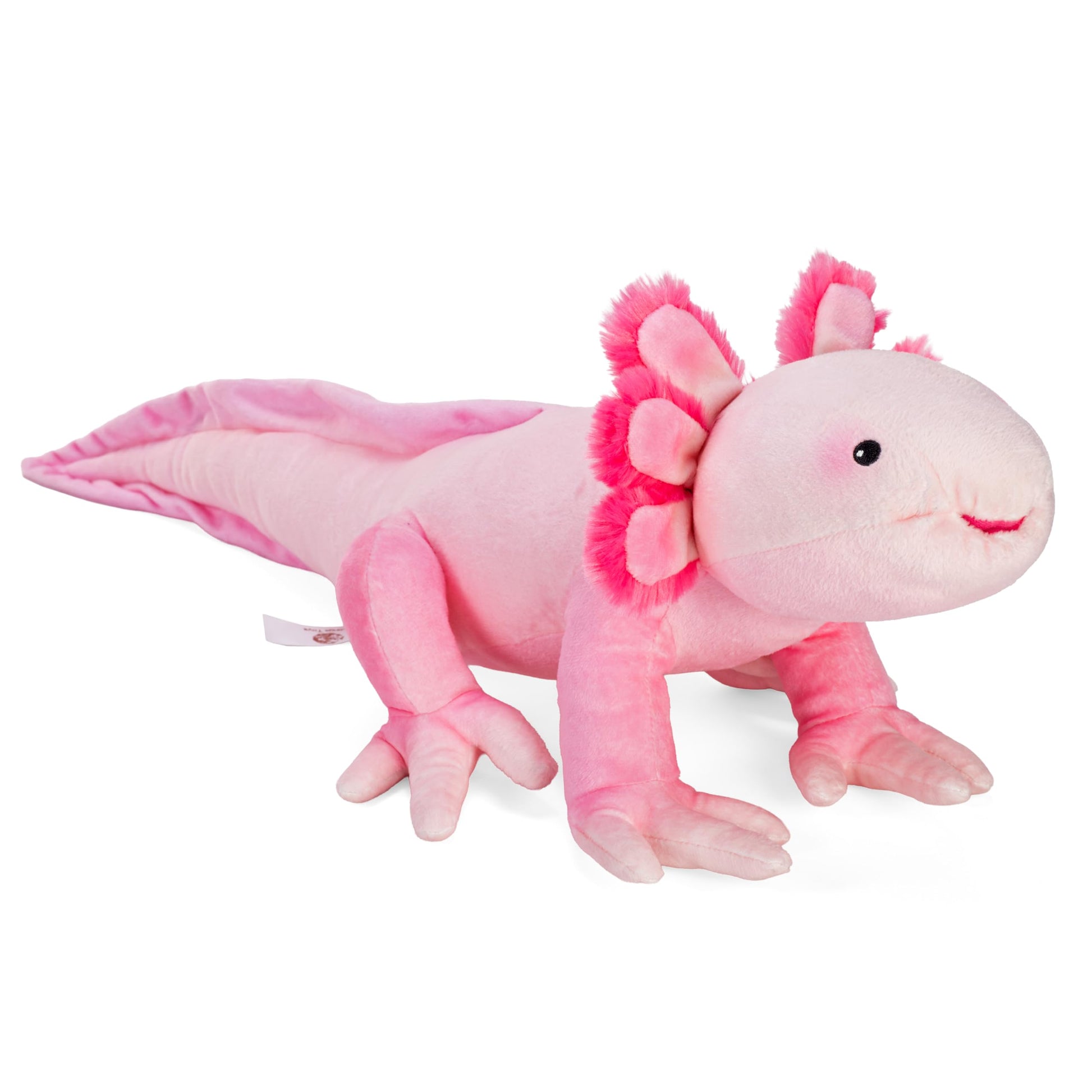 Wild Republic Cuddlekins Eco Axolotl, Stuffed Animal, 12 Inches, Plush Toy, Eco-Friendly