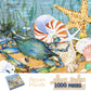 Heritage Puzzle - Under The Sea by Barb Tourtillotte 1000 Pieces Puzzles for Adults - Captivating Ocean Depths and Marine Life - Frameable Jigsaw
