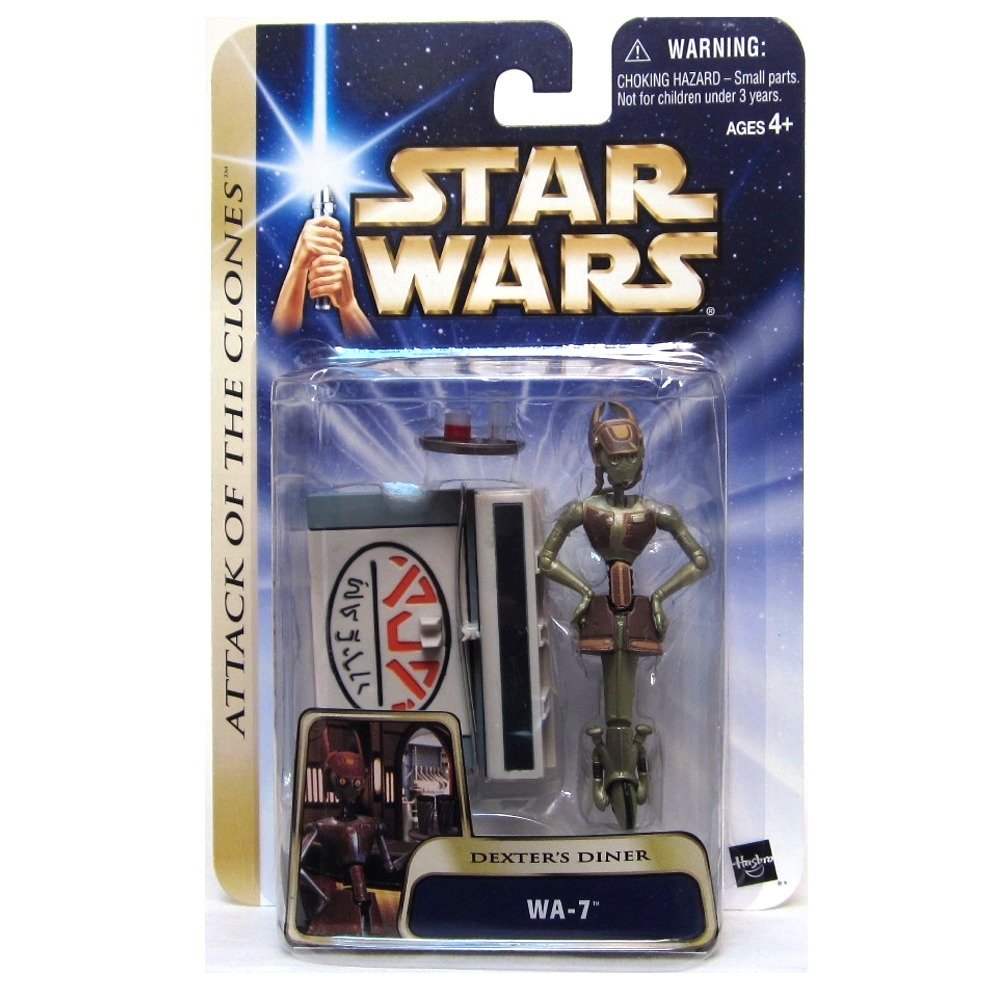 Star Wars Attack of The Clones Dexter's Diner Wa-7 Action Figure