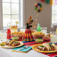 Fun Express - Bright Fiesta Centerpiece (3pc) for Cinco de Mayo - Party Decor - General Decor - Centerpieces - Cinco de Mayo - 3 Pieces