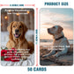 ZZBUY Dogs Against Anxiety Cards, 50 Affirmation Cards for Stress Relief and Self Care Mindfulness