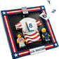 LEGO Editions 2026 U.S. Soccer National Team Jersey Set #43033 - 167 Pieces, Customizable Framed Jersey Display with 2 Minifigures | Ages 10+ | World