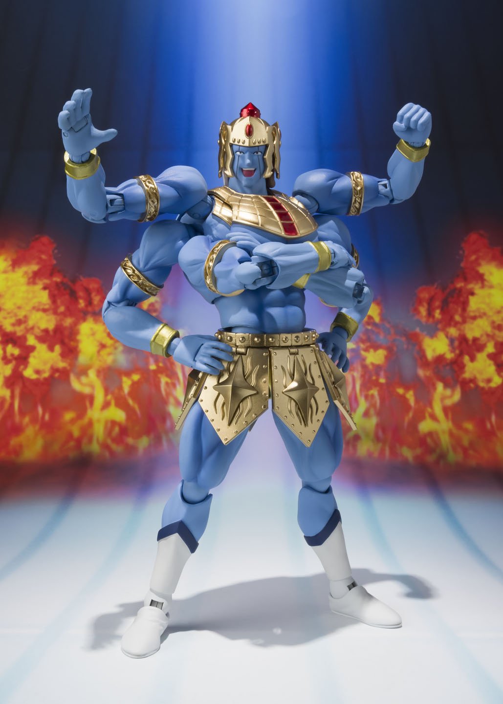 TAMASHII NATIONS Bandai S.H.Figuarts Ashuraman Original Color Edition Kinnikuman Action Figure