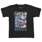 Funko Pop! Pocket Pop and Tee: Marvel - Captain America, Kids Extra Small