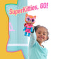 Disney Junior SuperKitties Cat-Tastic Transforming Ginny Lights and Sounds Figure, Kids Toys for Ages 3 Up by Just Play