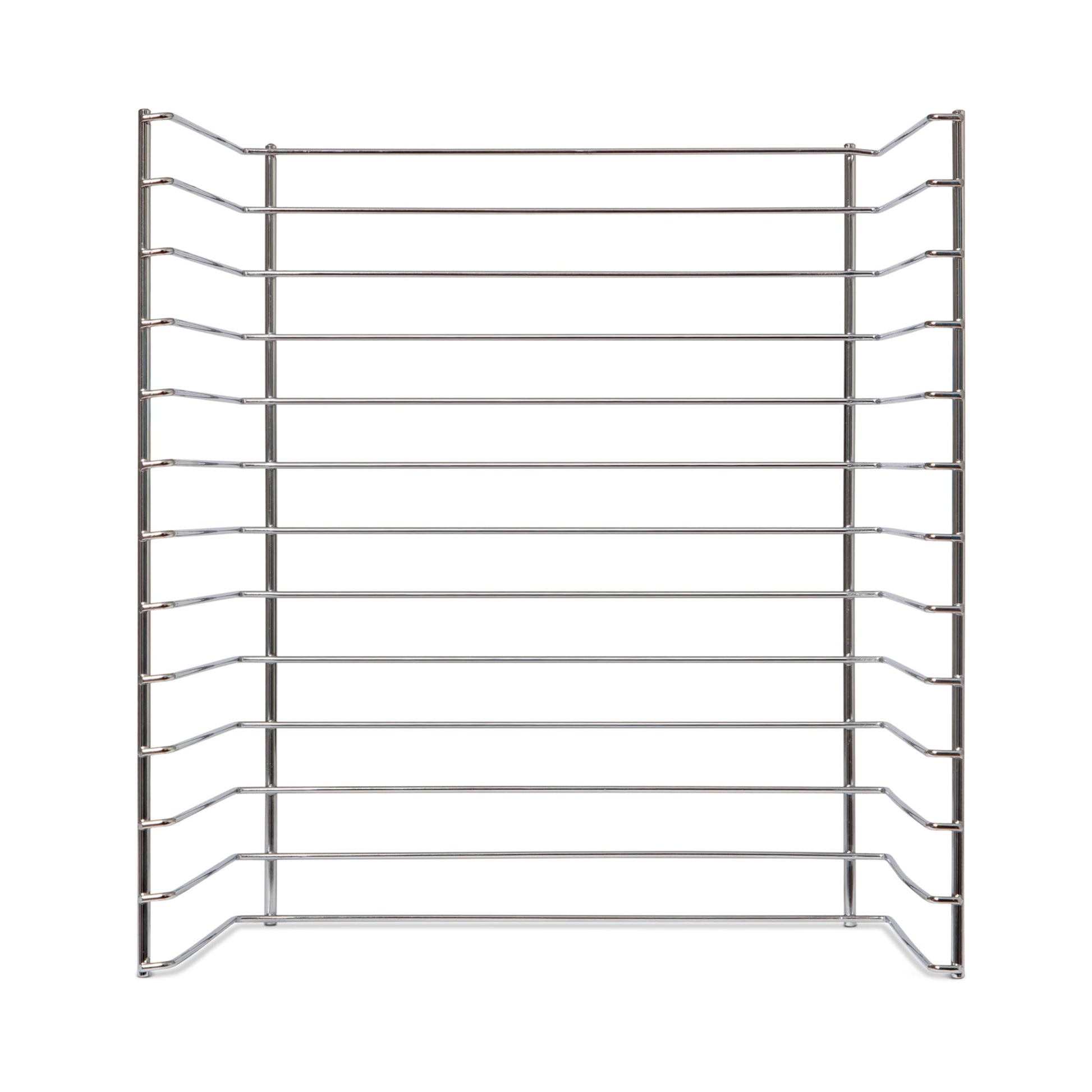 Melissa & Doug Multi-Fit Metal Wire Puzzle Rack 12 inches wide and 0.75 inches deep