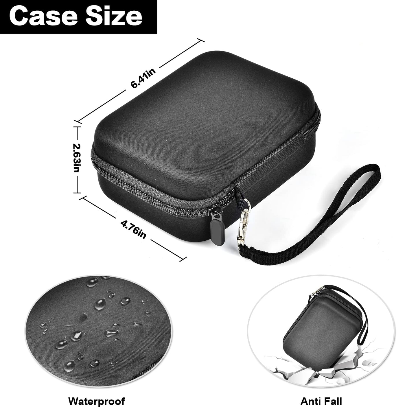 Comecase Cards Holder Case Compatible with PM TCG Cards/for SKYJO/for Five Crowns/for UNO/for Phase 10 Playing Cards, Card Game Storage Organizer