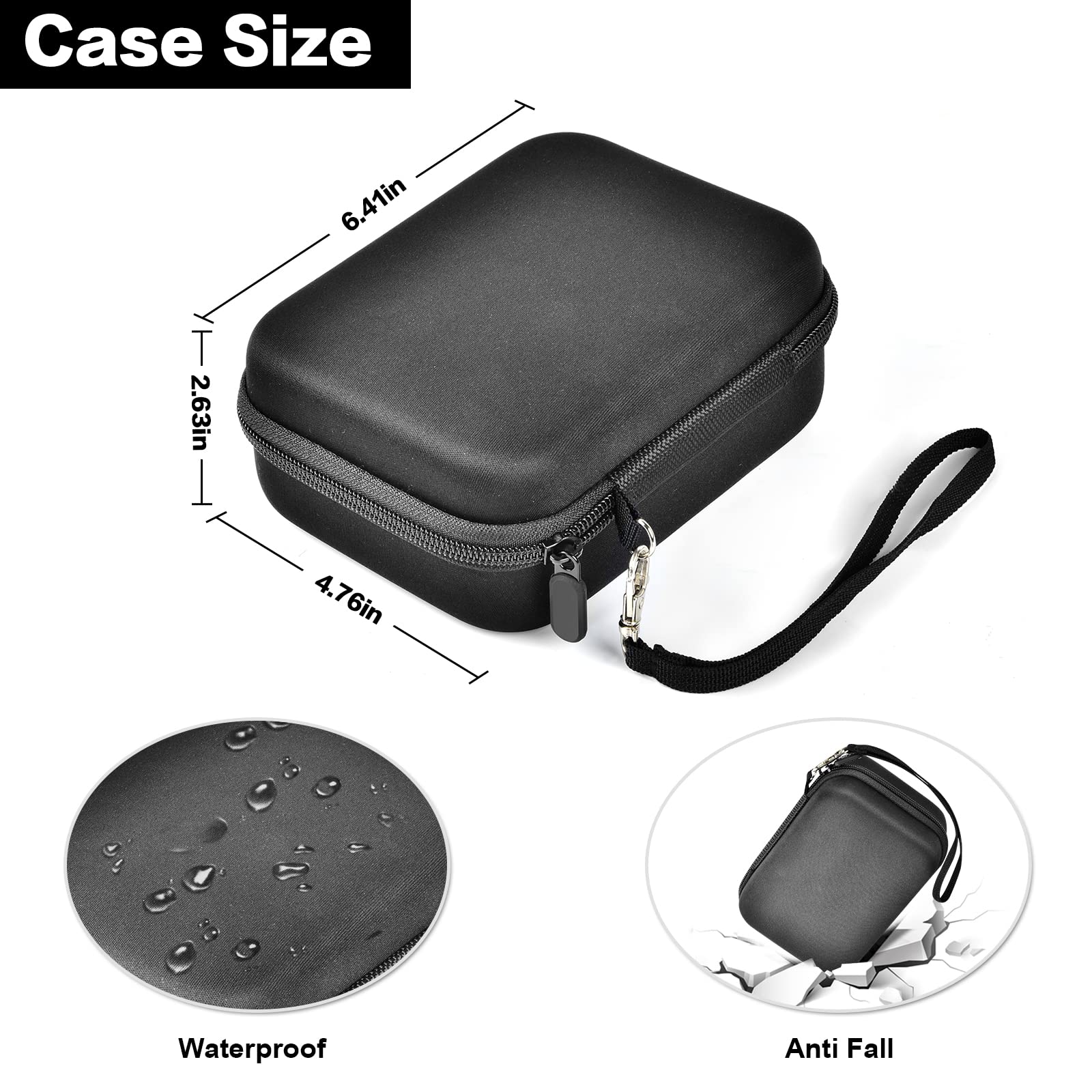 Comecase Cards Holder Case Compatible with PM TCG Cards/for SKYJO/for Five Crowns/for UNO/for Phase 10 Playing Cards, Card Game Storage Organizer