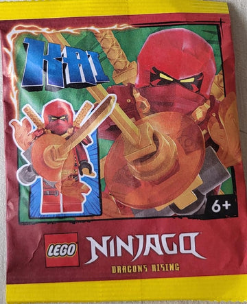 LEGO Ninjago Dragons Rising Season 2: Kai Climber Minifigure with Swords
