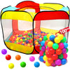 Kids Ball Pit Pop Up Large Tent for Toddlers - Indoor & Outdoor Gift Toys for Infants Girls & Boys, Baby Playpen with Zippered Storage Bag, 100