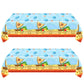 SHONHONG 2pcs Summer Ocean Party Tablecloths,42 * 71inch,Summer Beach Surfing Birthday Decoration Supplies