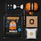 The Woobles Clyde Crochet Kit for Beginners - Officially Licensed PAC-MAN Ghost Amigurumi Kit, As Seen on Shark Tank, 4-in Plush, Ages 12+