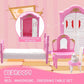 36Pcs Dollhouse Furniture Sets,Miniature 1:12 Scale Doll House Accessories and Furniture with Cat,Dog,Kitchen, Dining Room, Living Room,Bedroom