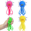 Auvitaya 4 PCS Octopus Water Balls, Sensory Stress Relief Floating Pool Toys for Kids, Water Splash Balls Toddler Swim & Bath Toys, Christmas Goodie
