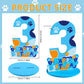 Dog Paw Birthday Party Decorations, Dog Paw Birthday Number Sign Centerpiece, 3rd Table Topper Wooden Centerpiece for Dog Theme 3rd Birthday Supplies