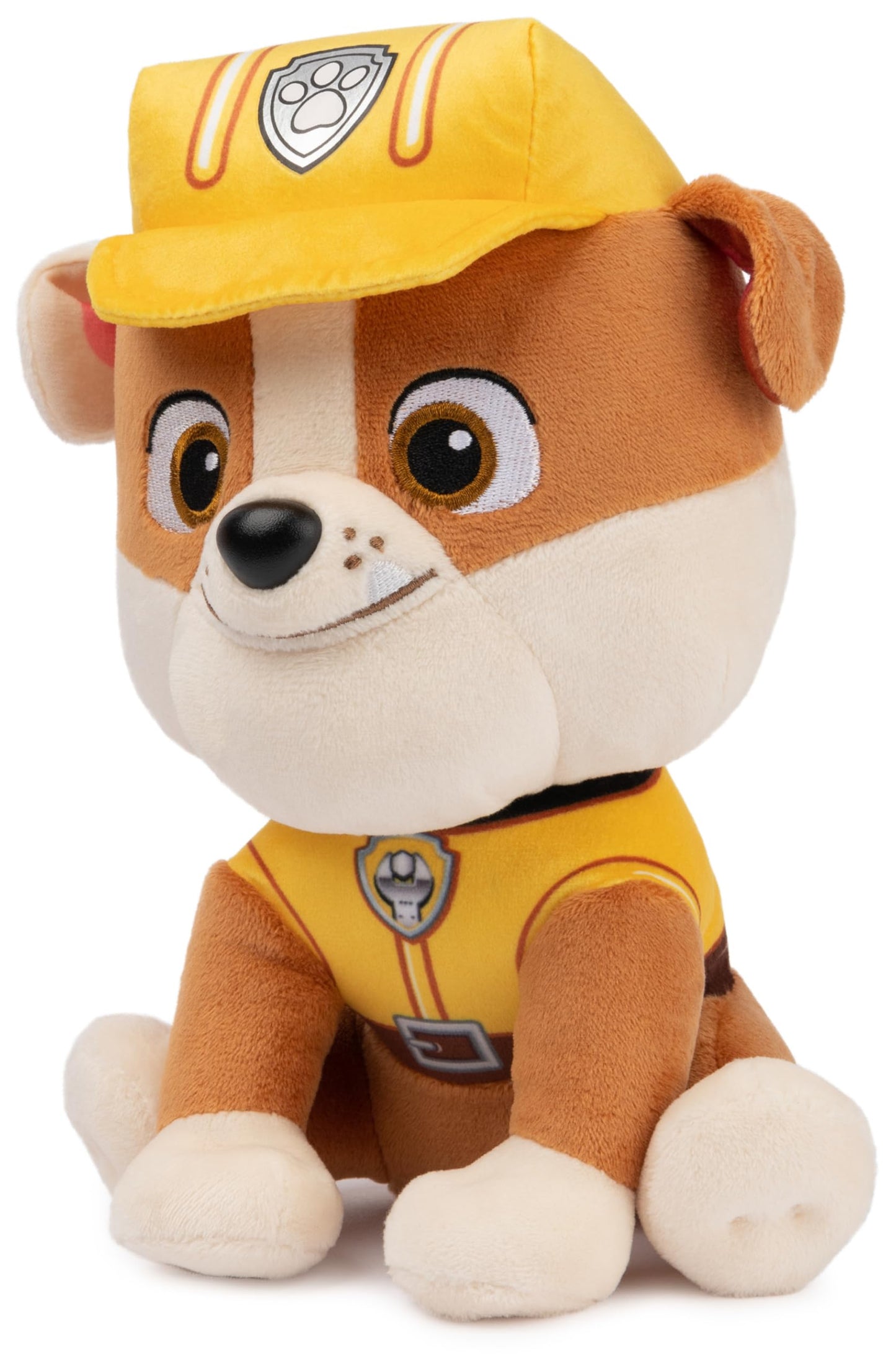 GUND PAW Patrol Rubble 6-Inch Plush, Stuffed Animal Sensory Toy, Ages 1+