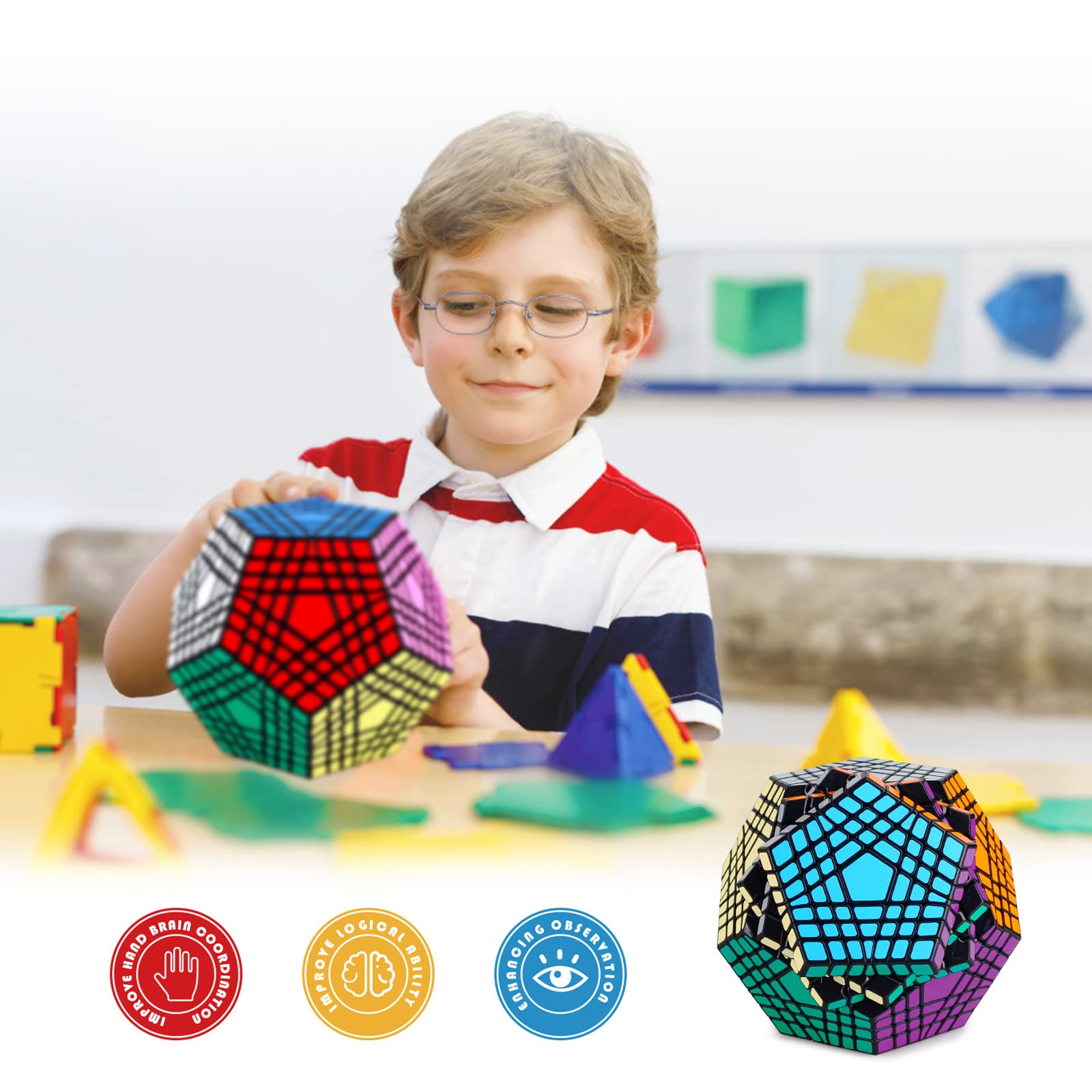 Ganowo 5x5 Megaminx Speed Cube