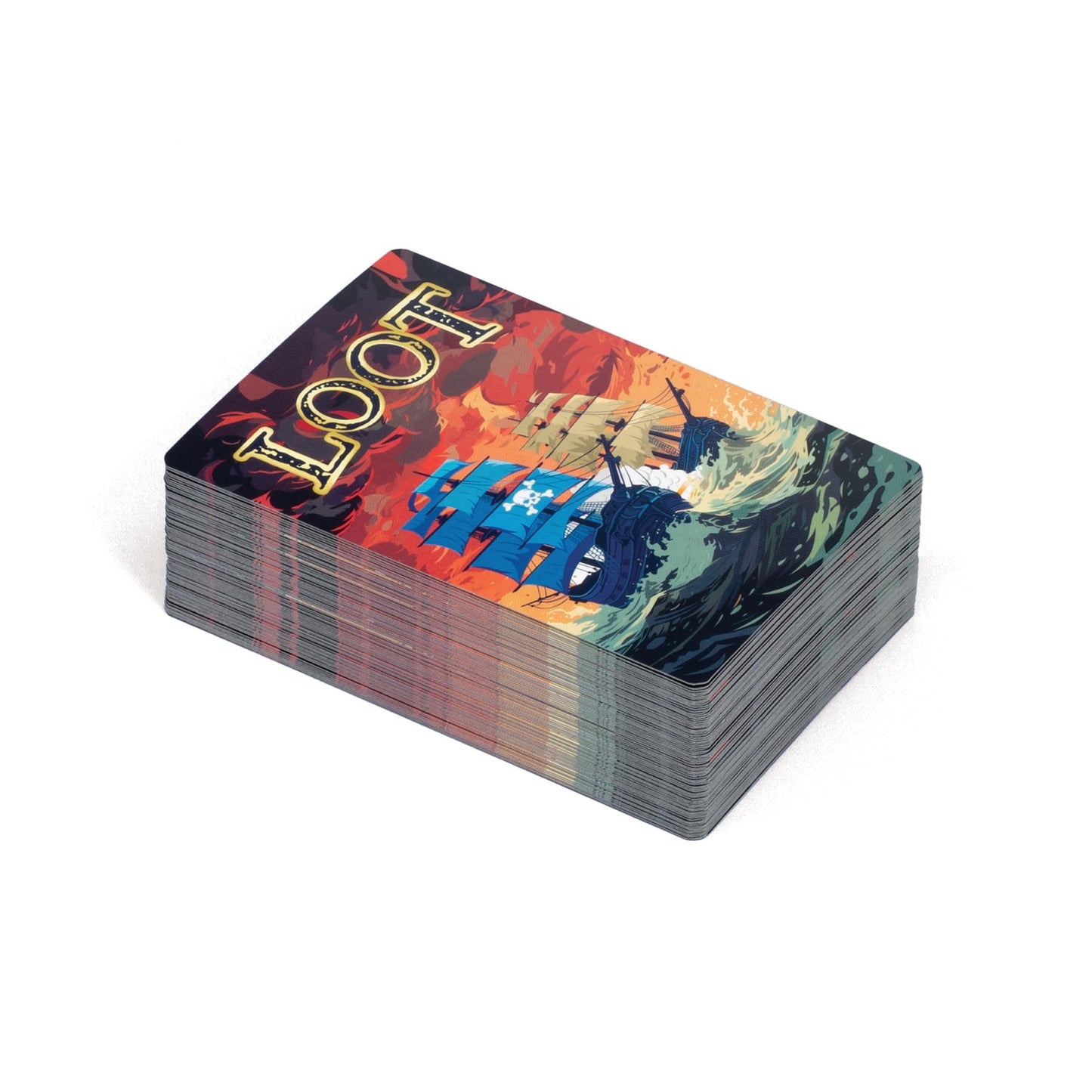 Outset Media Loot Card Game by Reiner Knizia - for 2 to 8 Players Ages 10 and up