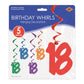 18 Whirls (asstd colors) (5/Pkg)