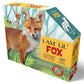 Madd Capp LiL' FOX 100 Piece Jigsaw Puzzle For Ages 5+ - 4001 - Unique Animal-Shaped Border, Poster Size when completed, Puzzle Pieces Are Oversized