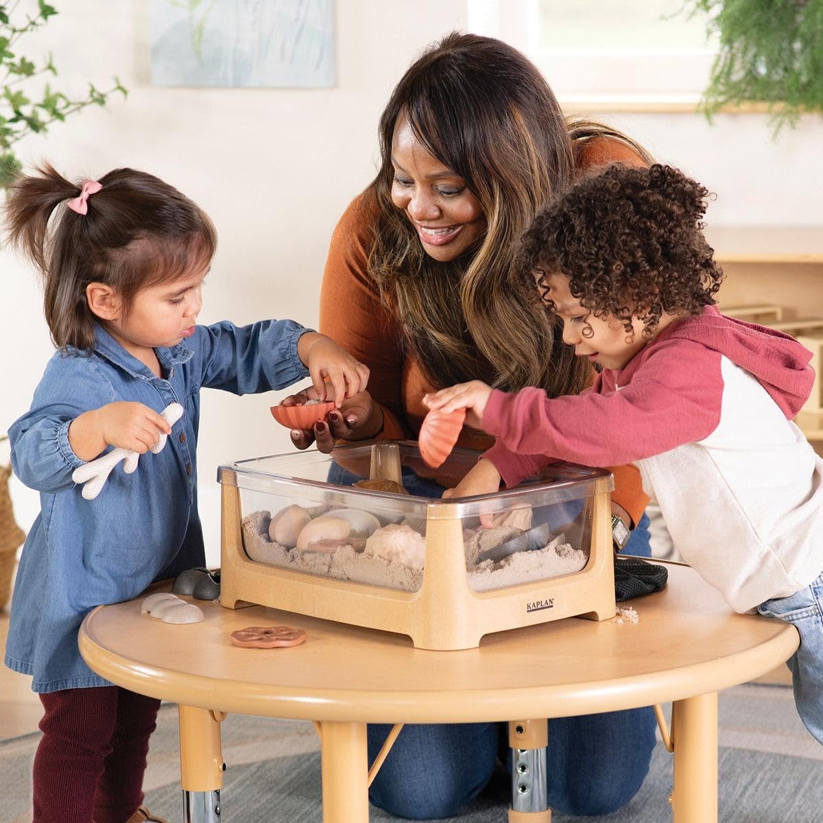 Kaplan Early Learning Company Tabletop Sand and Water Table