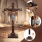 Vziimo Jesus Cross Building Set, Little Jesus Crucifix Building Block, Religious Creative Toys for Home Office Decor, Christian Toys Father Day