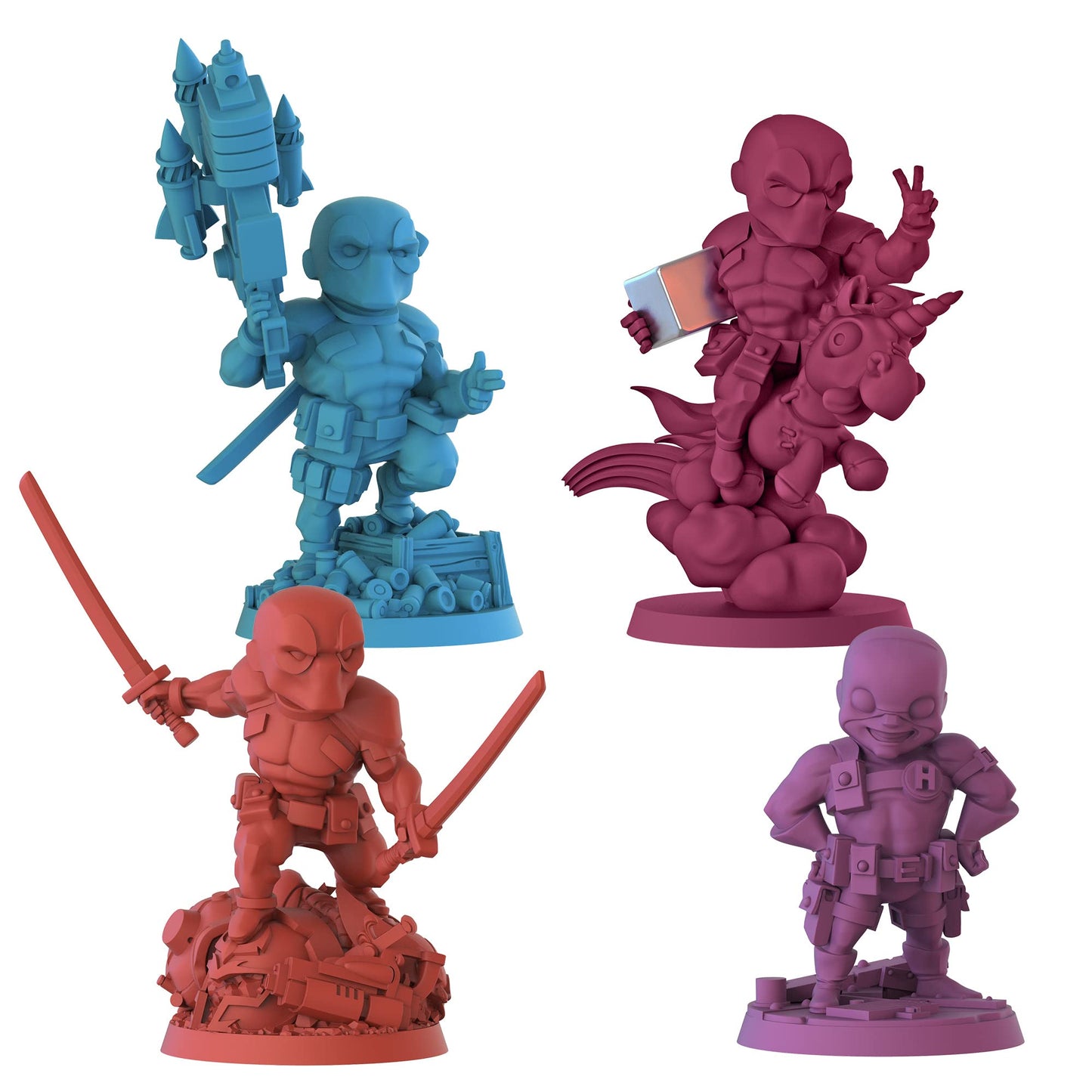 Marvel United Deadpool Expansion | Tabletop Miniatures Game | Strategy Game | Cooperative Game for Adults and Kids | Ages 14+ | 1-4 Players | Average