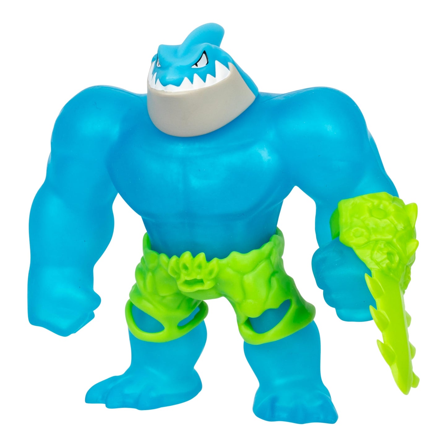 Heroes of Goo Jit Zu Meteor Madness, Stretchy Thrash Action Figure, with Unique Squishy Goo Filling & Meteor Battle Gauntlet, Sensory Toy That Stretch