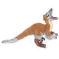 Wild Republic Artist Collection Dino Velociraptor Stuffed Animal - 15"