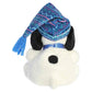 Aurora Peanuts Palm Pals 4.5" I Love Snow Snoopy Festive Plush