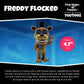 Youtooz FNAF Freddy Flocked 4.7" Vinyl Figure, Collectible Freddy Flocked Vinyl Figure from Five Nights at Freddy's FNAF Vinyl Collection
