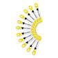 Choose Friendship, My Friendship Bracelet Maker Yellow Expansion Pack, 100 Pre-Cut Threads