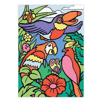 Royal Brush My First Paint by Number Kit, 8.75 by 11.375-Inch, Birds (MFP-7)