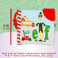Kids Preferred Elf Soft Book - Peek-a-Boo Flap, Crinkle, BPA Free Teether Corner, On-The-Go Clip, Colorful Pages, Ages 0 Months and up, 5 in