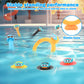 WUEURU 12 Pack Pool Diving Toys for Kids,Duck Pool Float Toys,Swimming Pool Diving Rings,Underwater Swimming Ring,Fun Outdoor Underwater Pool Games