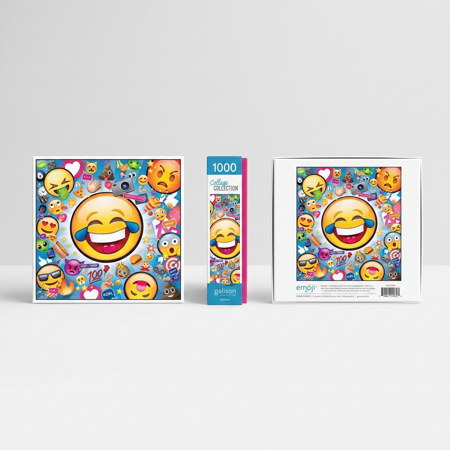 Buffalo Games - Buffalo Games - Emojis - 1000 Piece Jigsaw Puzzle for Adults Challenging Puzzle Perfect for Game Nights - Finished Puzzle Size is