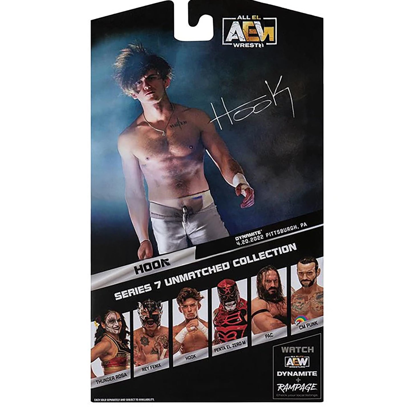 AEW (Chase 1 of 5000) Hook Unmatched Series 7