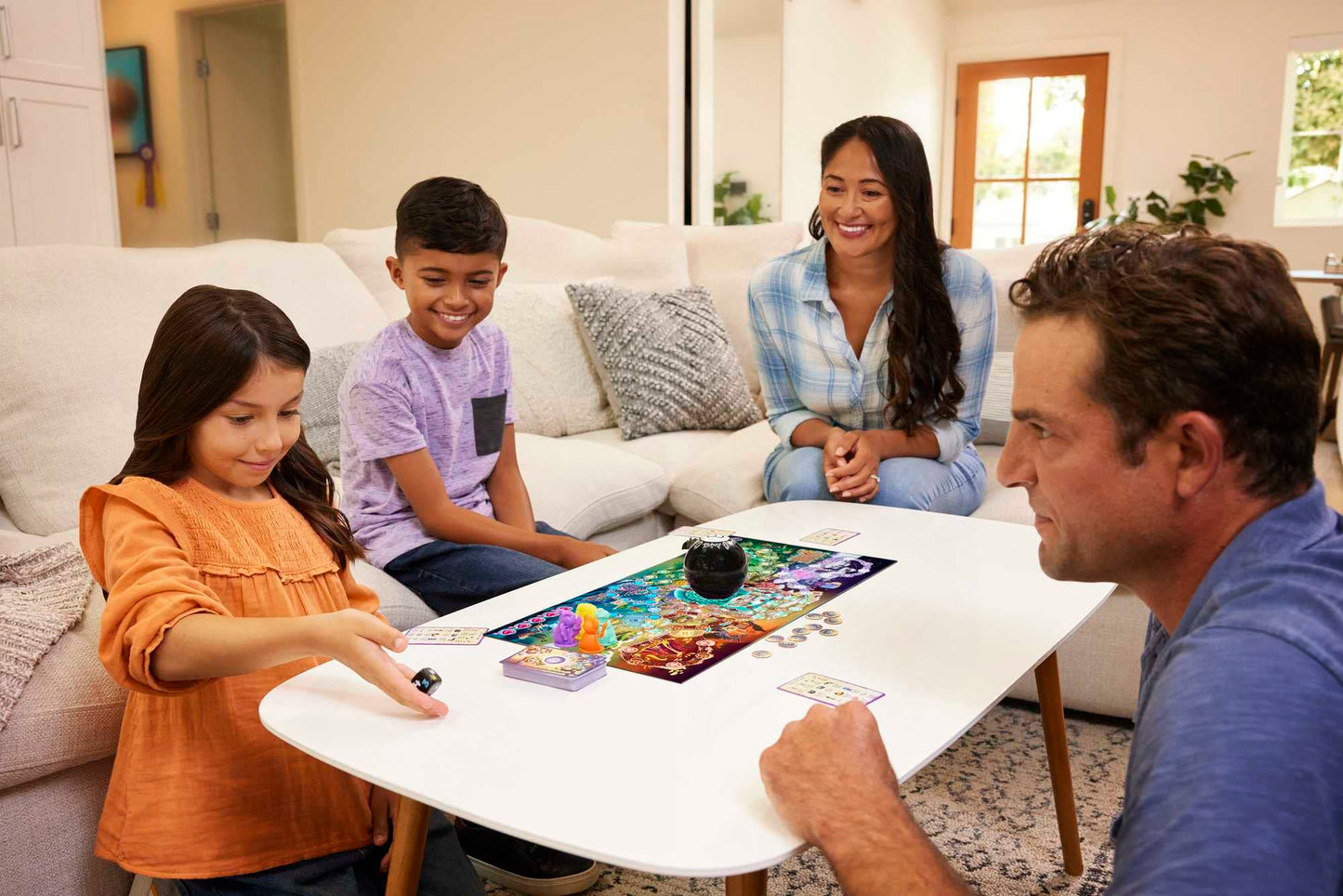 Mattel Games Magic 8 Ball Magical Encounters Board Game for Kids & Families, Cooperative Player Game with Real Magic 8 Ball