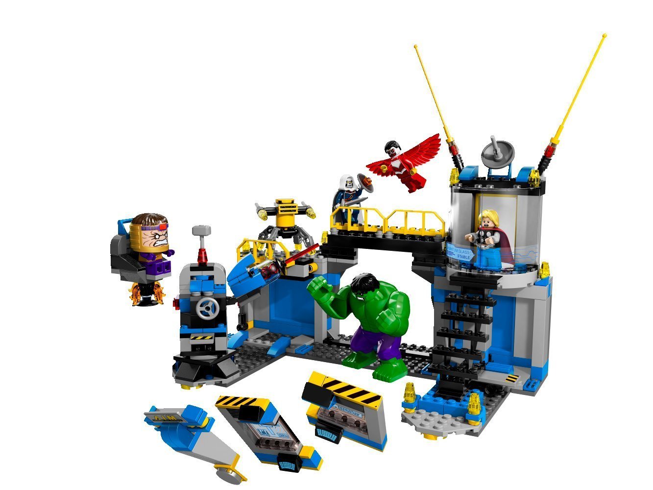 Lego 76018 Superheroes Hulk Lab Smash