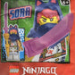 LEGO Ninjago: Sora Minifigure with Pink Blade - Elemental Master of Technology