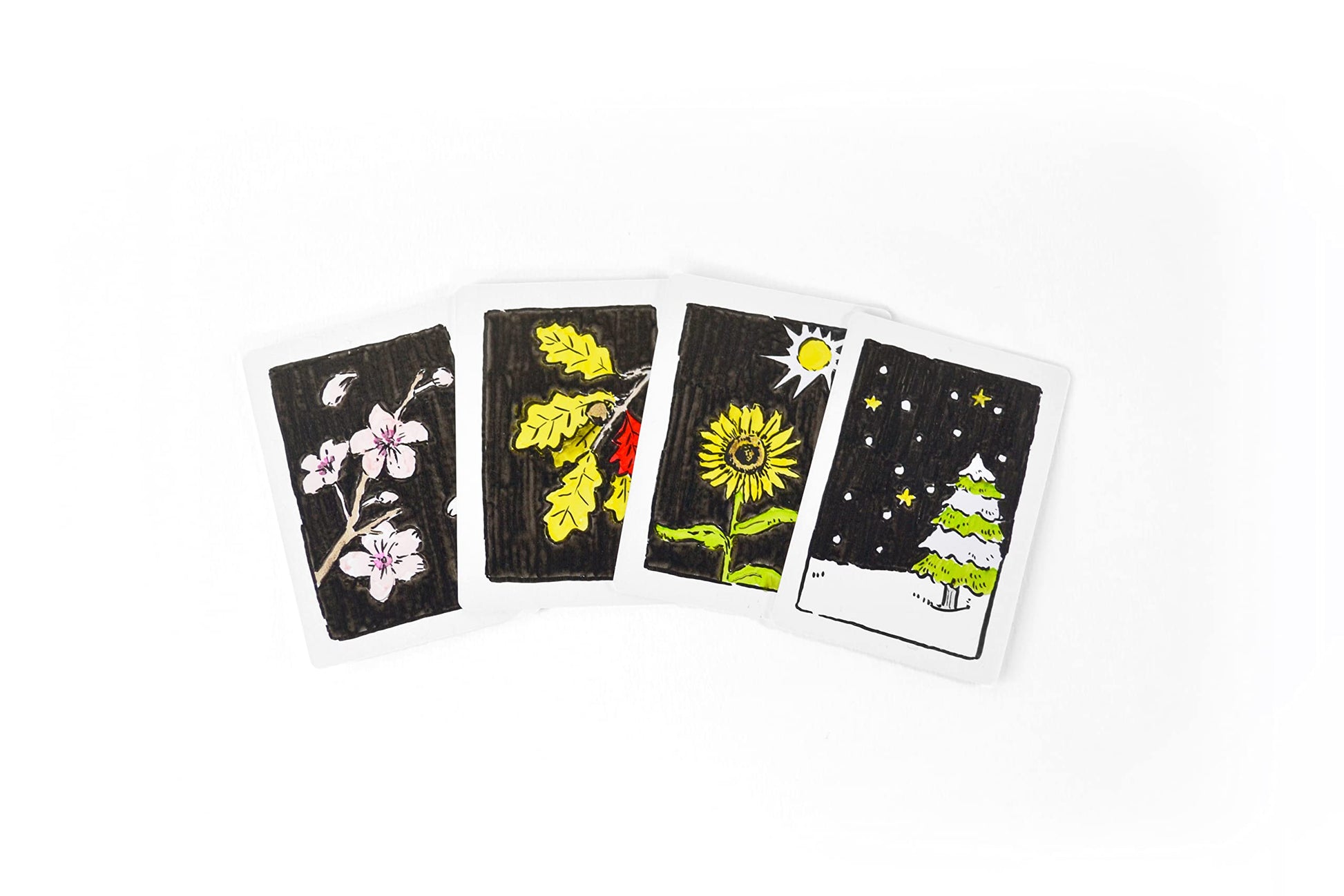 Apostrophe Games Miniature Blank Playing Cards (Matte Finish) 200 Blank, 2.68" x 1.75", Flash Cards, Board Game Cards