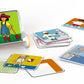 SmartGames Dress Code - Transparent Tile Stacking Logic Puzzle | 80 Challenges | Sequence & Orientation Both Matter | Ages 4+ | Color Code for Kids